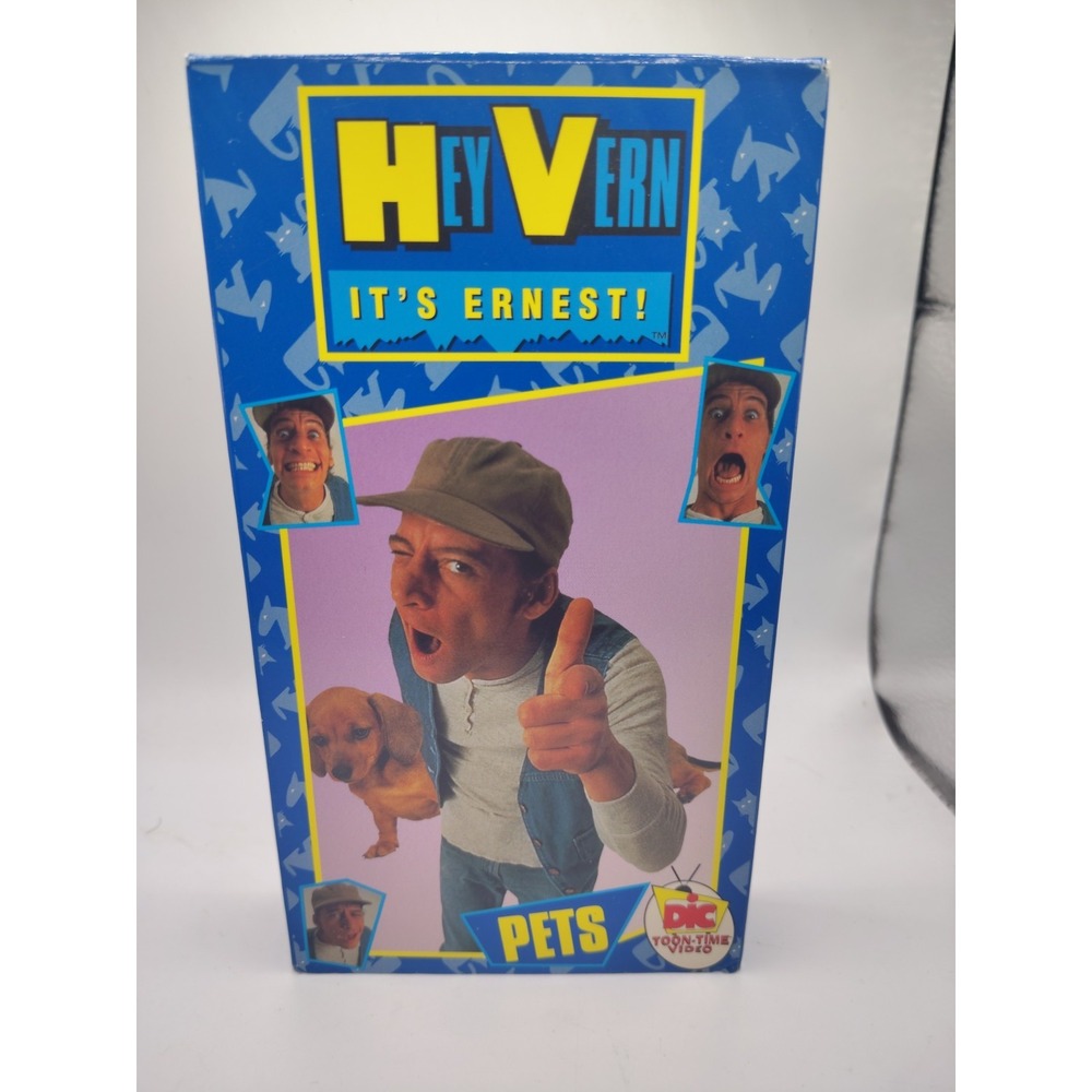 Hey Vern, It's Ernest! Pets VHS 1988 Dic Toon Time Video Classic Comedy Rare